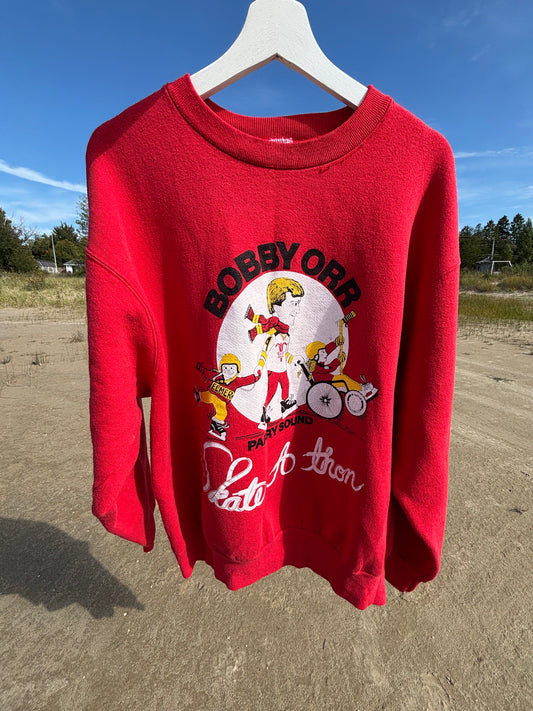 Vintage Bobby Orr Sweatshirt Size X-Large