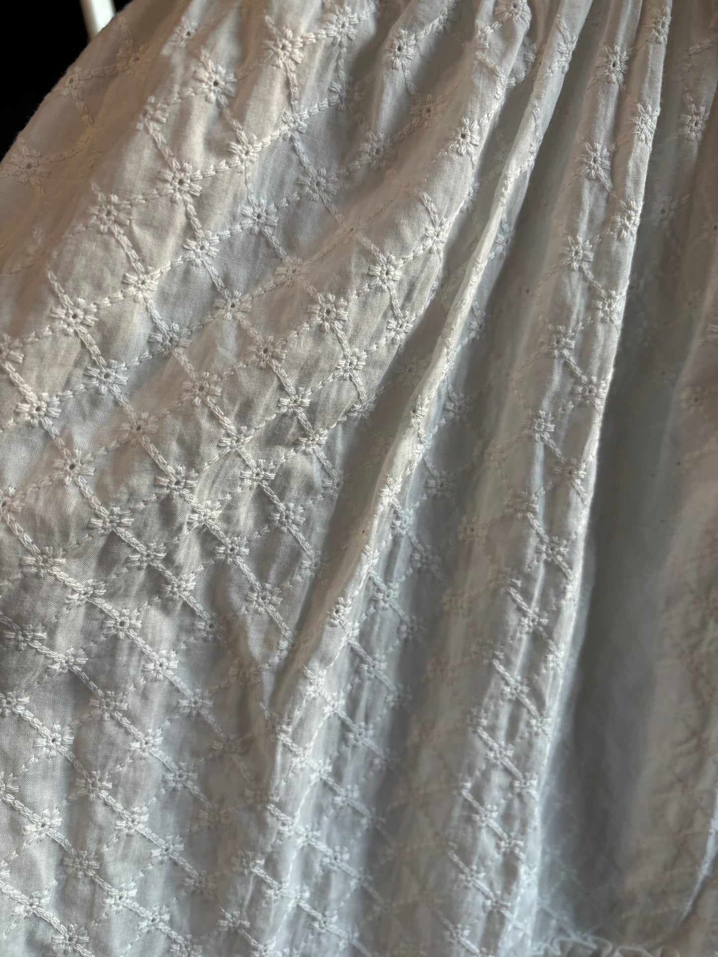 White Cotton Babydoll Size M