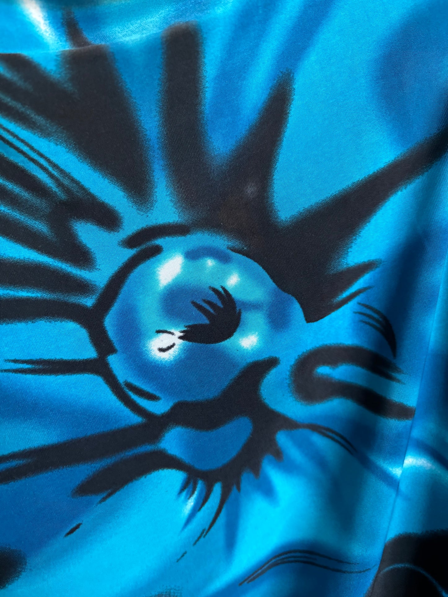 Blue 90's Cowl Neck Tank Size L
