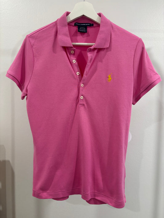 Ralph Lauren Pink Polo Size L