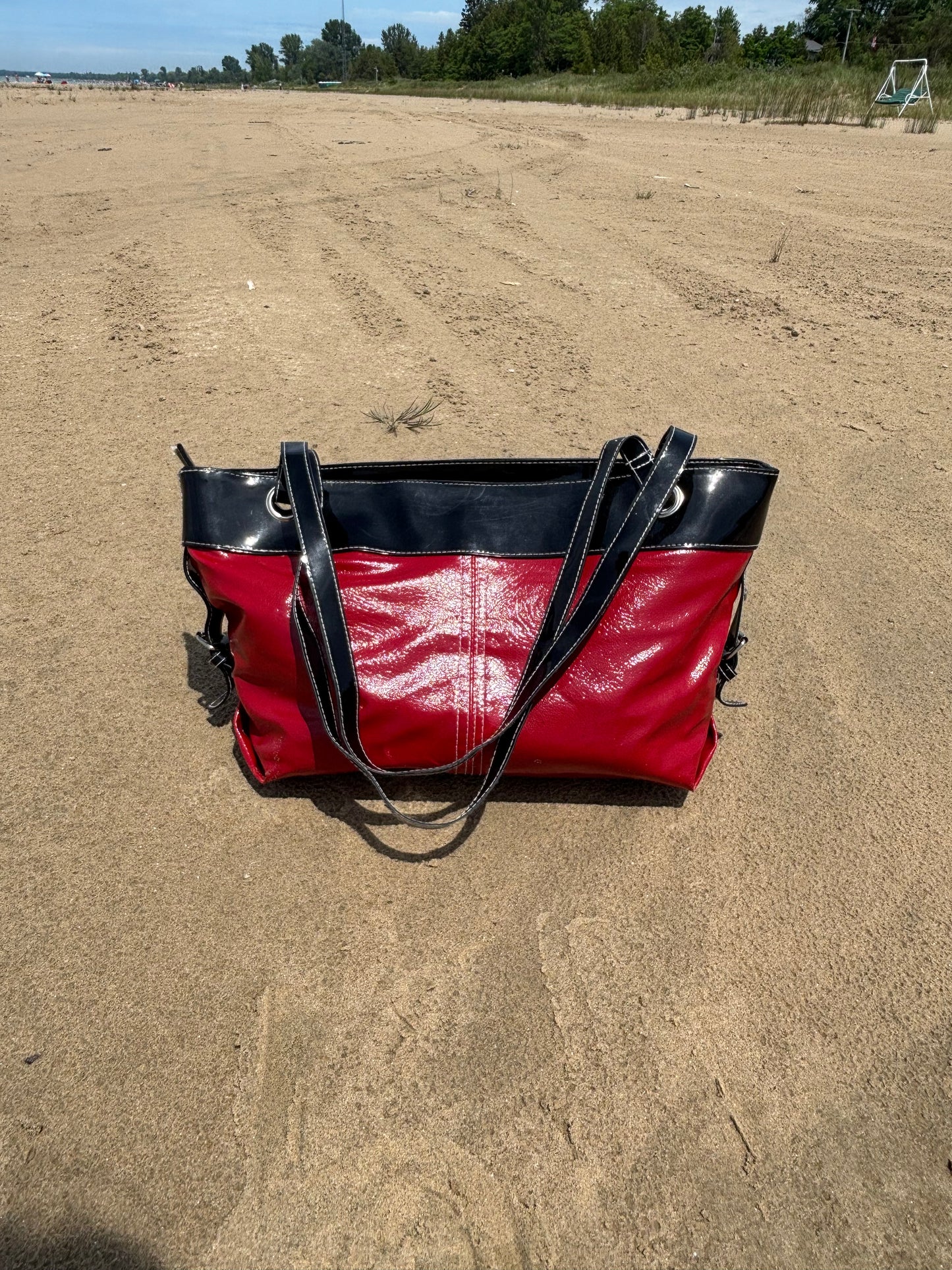 Red & Black Shoulder Bag