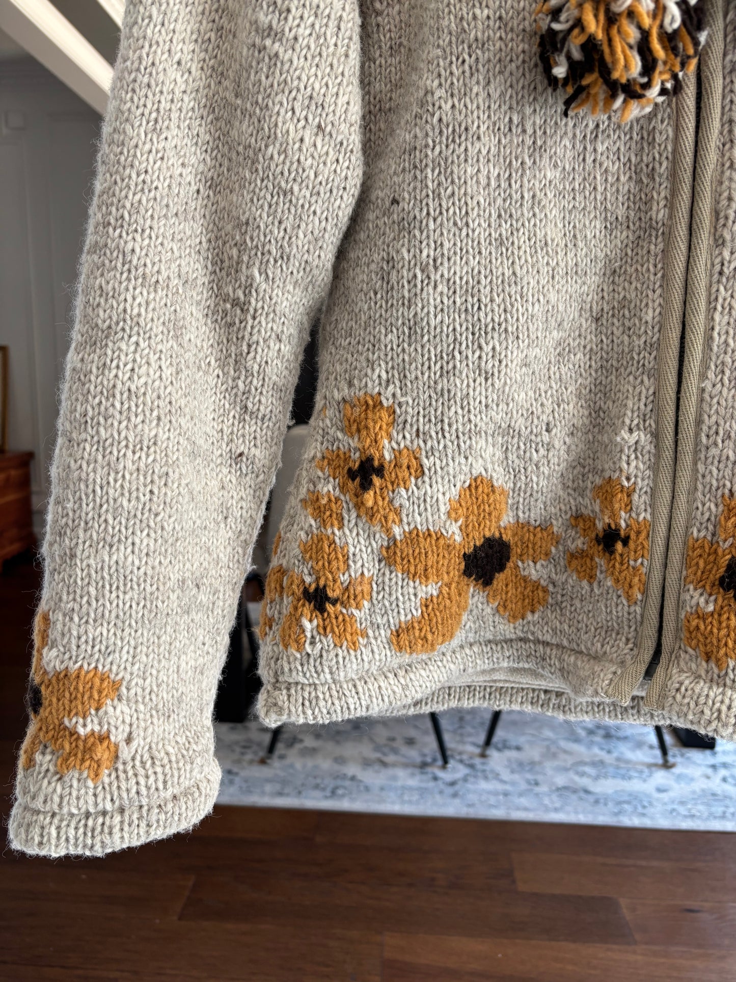 Laundromat Wool Sunflower Sweater Size S