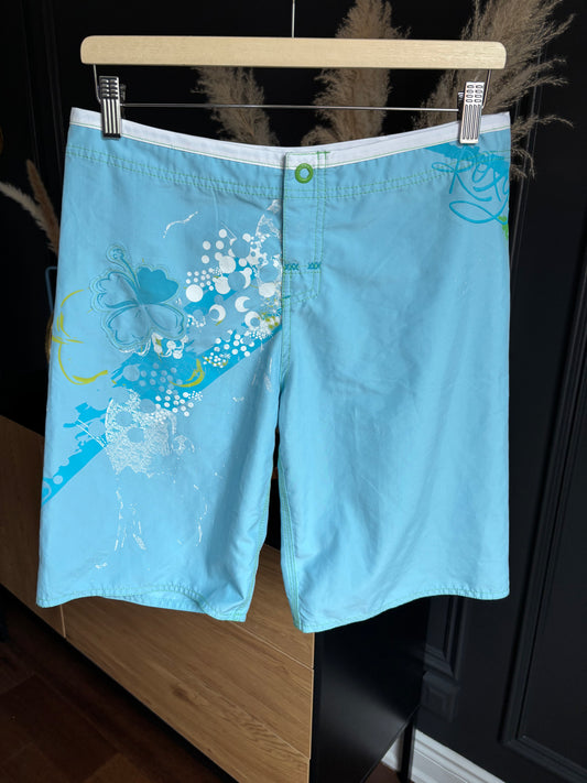 Light Blue Roxy Board Shorts Size 5