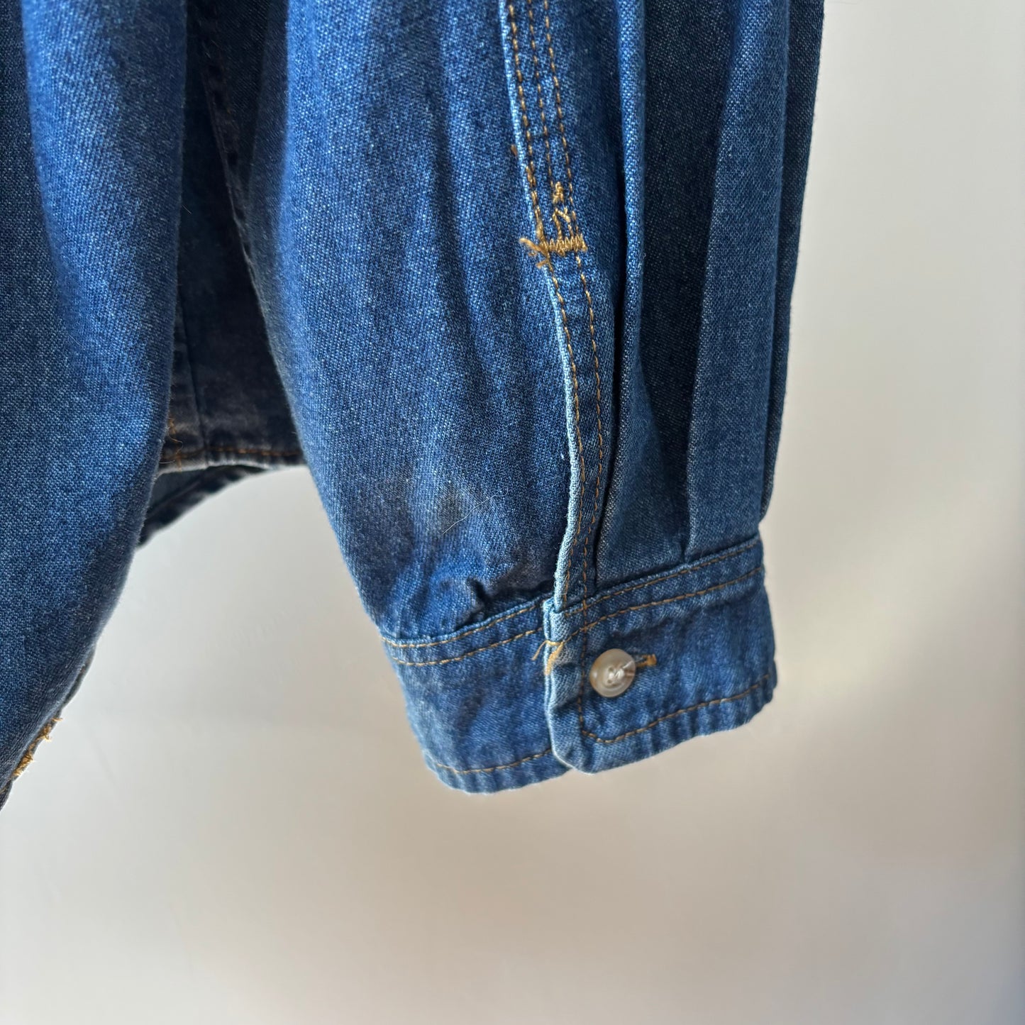 Classic Oversized Denim Button Down