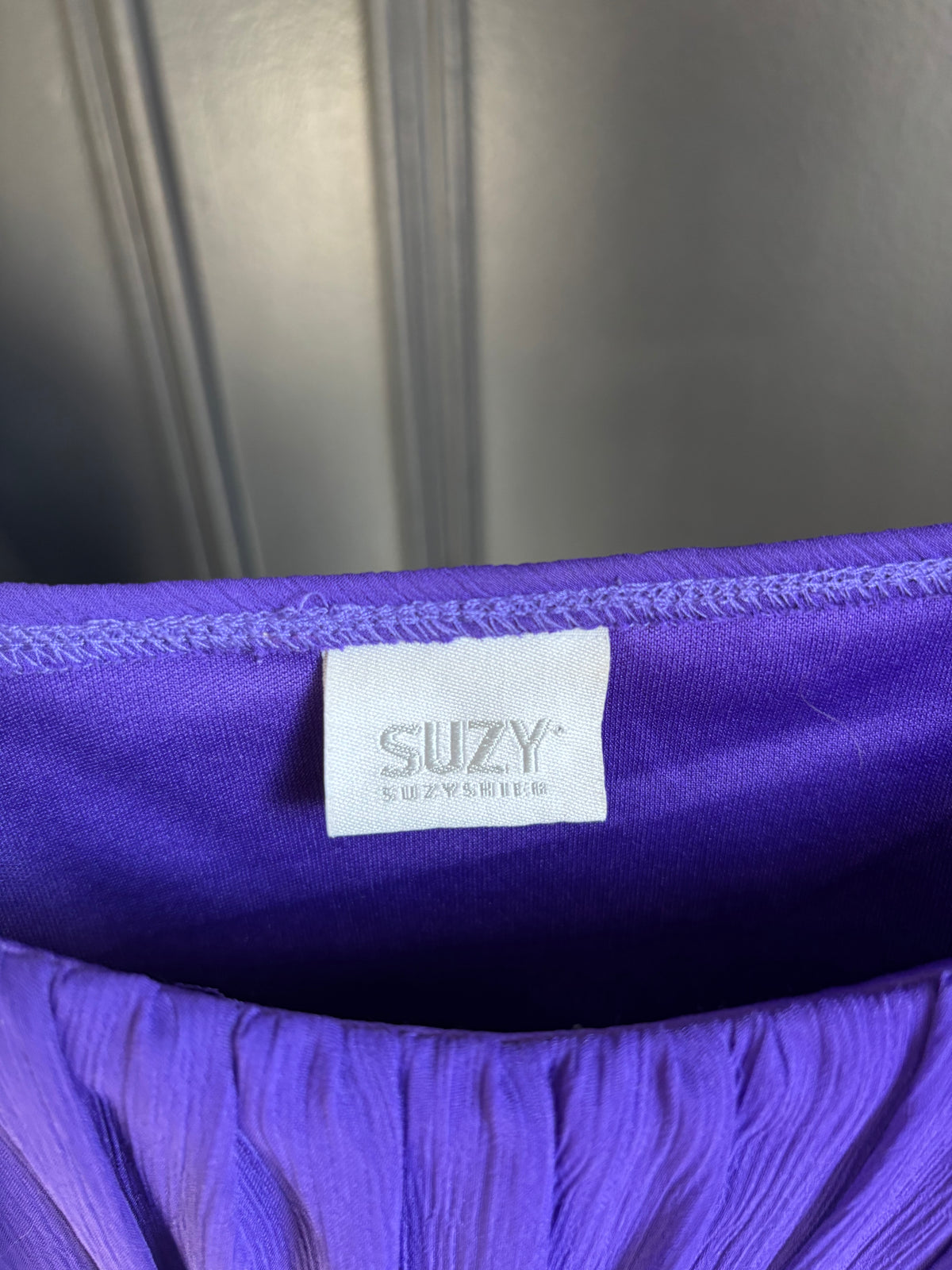 Purple Y2K Spaghetti Strap Top Size L
