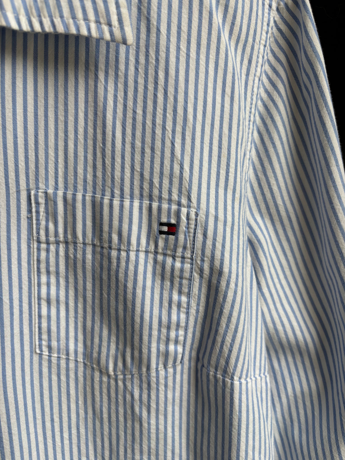 Tommy Hilfiger Striped Button Down Shirt Size XL