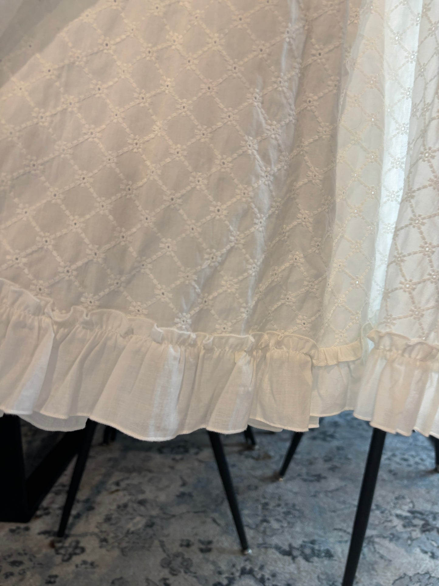 White Cotton Babydoll Size M