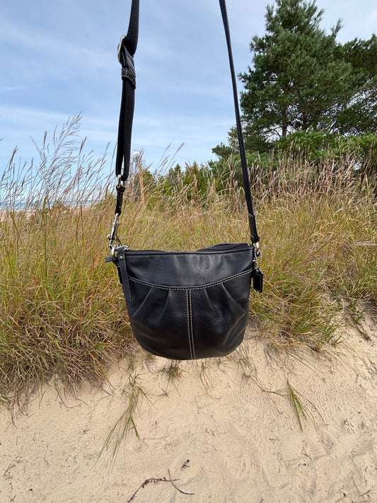 Coach Black Leather Soho Crossbody