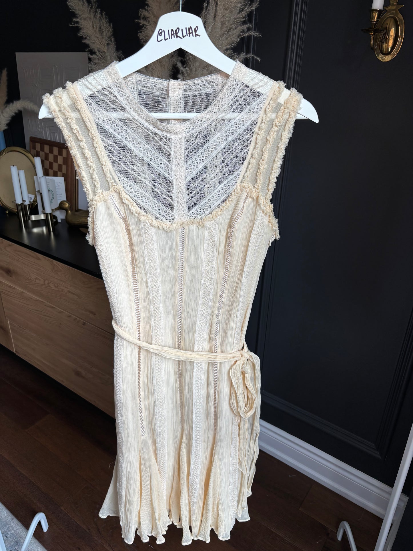 Blush Silk BCBG Dress Size 8