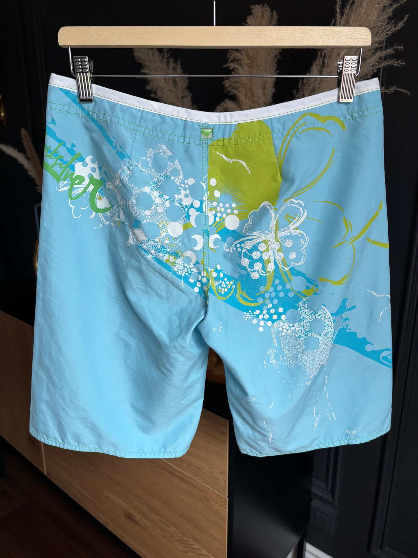 Light Blue Roxy Board Shorts Size 5