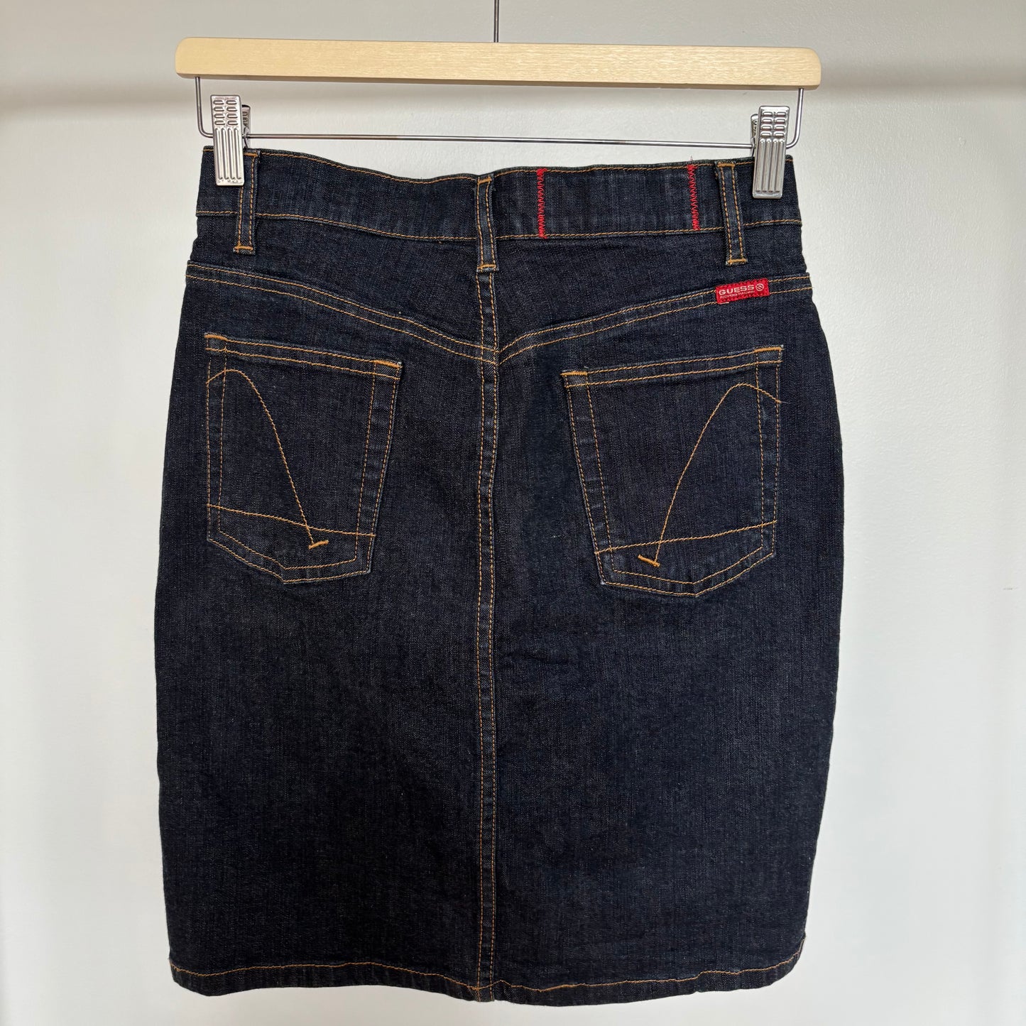 Vintage Guess Dark Denim Skirt