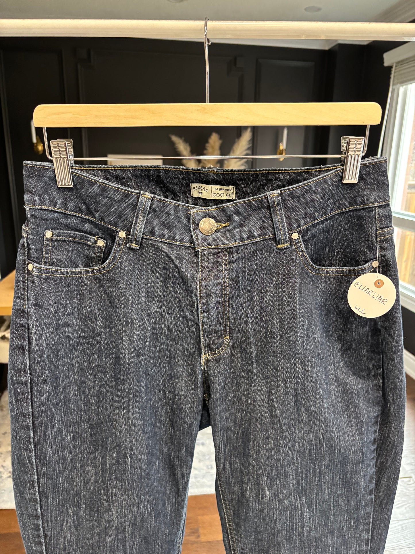 Lee Riders Bootcut Dark Wash Jeans Size 12