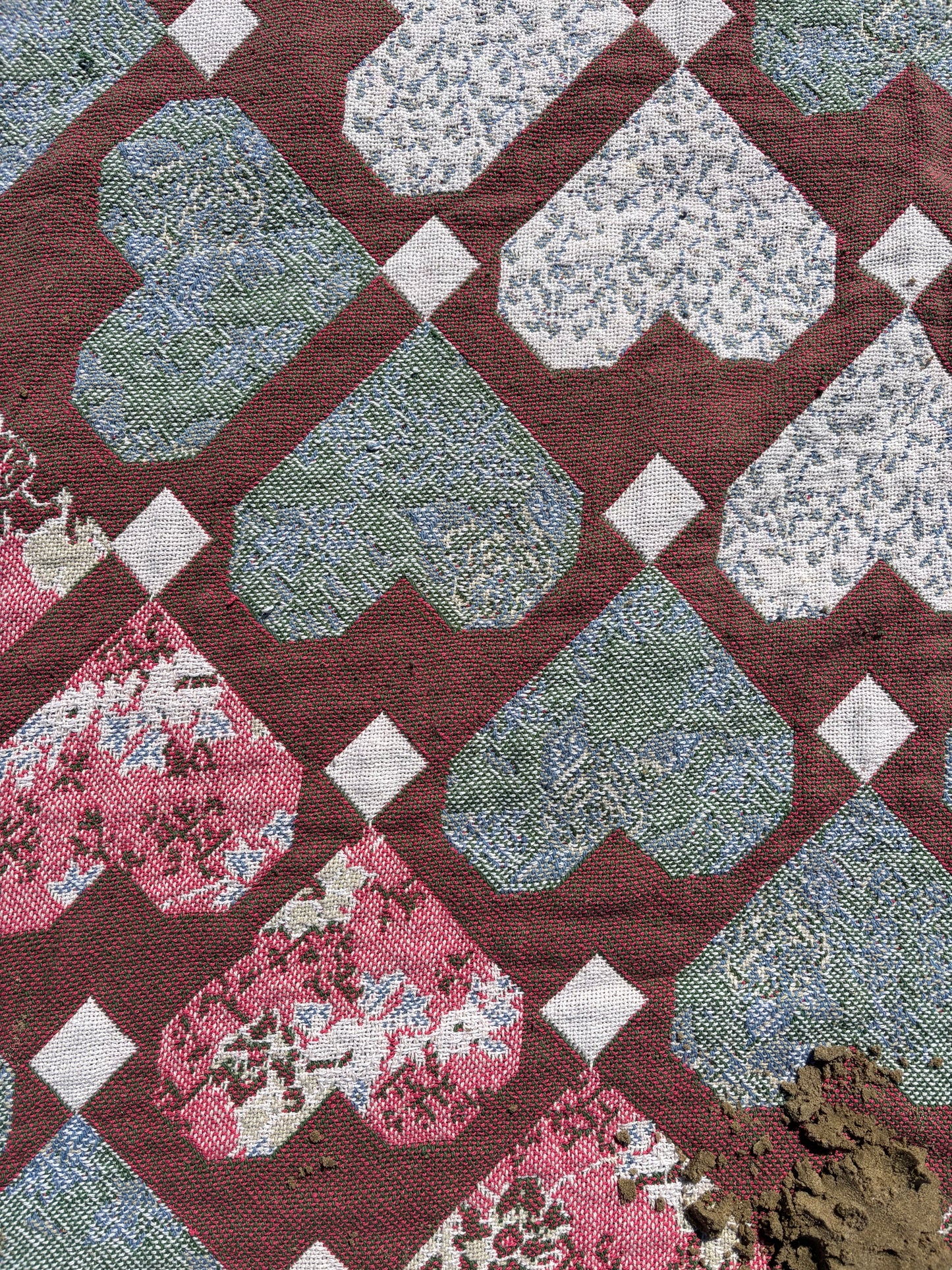Heart Tapestry Blanket