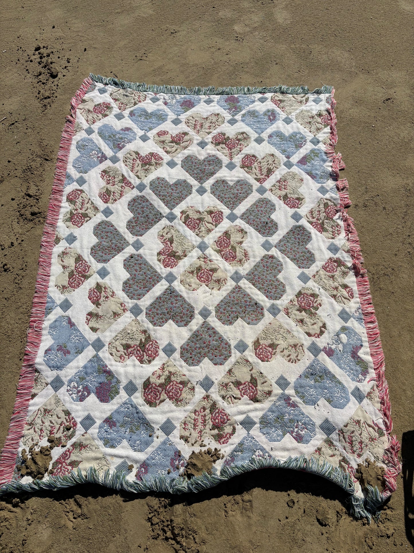 Heart Tapestry Blanket