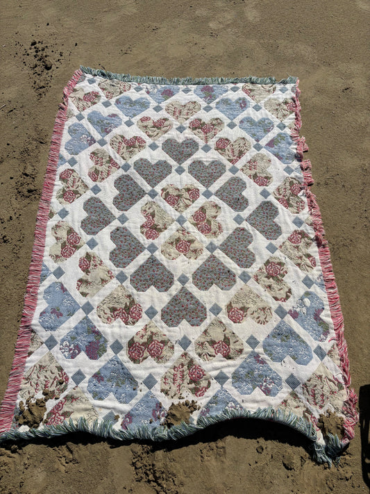 Heart Tapestry Blanket