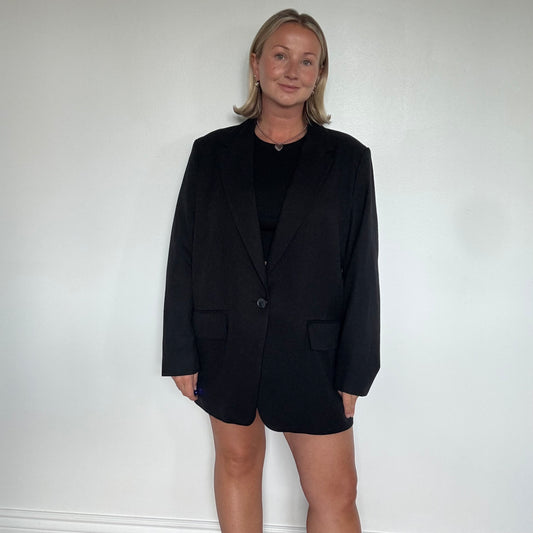 Black Oversized H&M Blazer