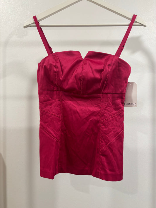 00s Dynamite Satin Bustier Top Size 3