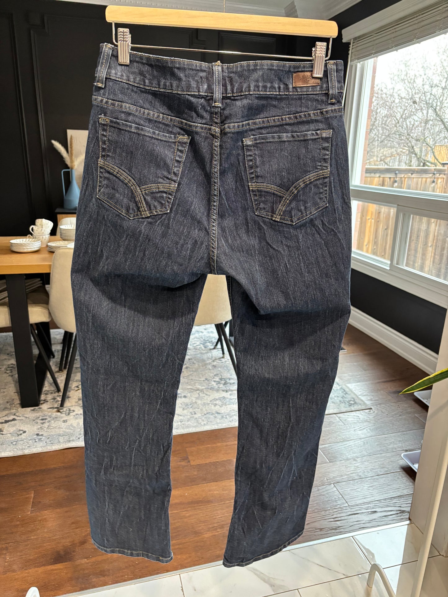 Lee Riders Bootcut Dark Wash Jeans Size 12