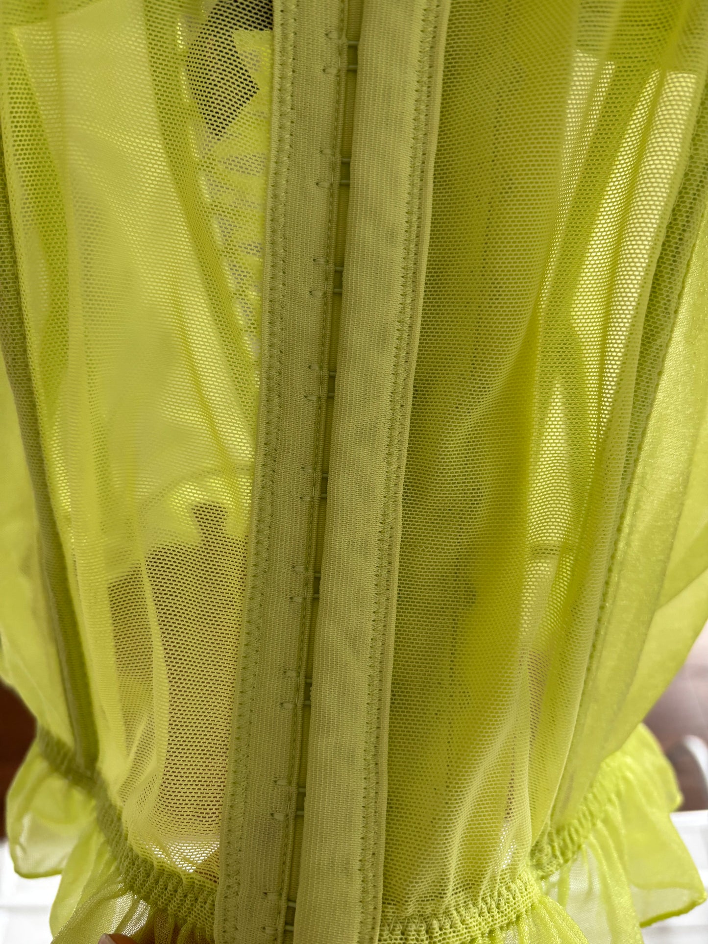 Lime Green Corset Size XL