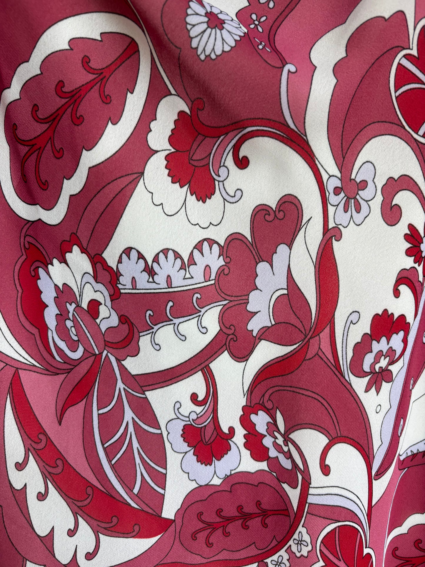 Beautiful Paisley Print Midi Skirt Size 14