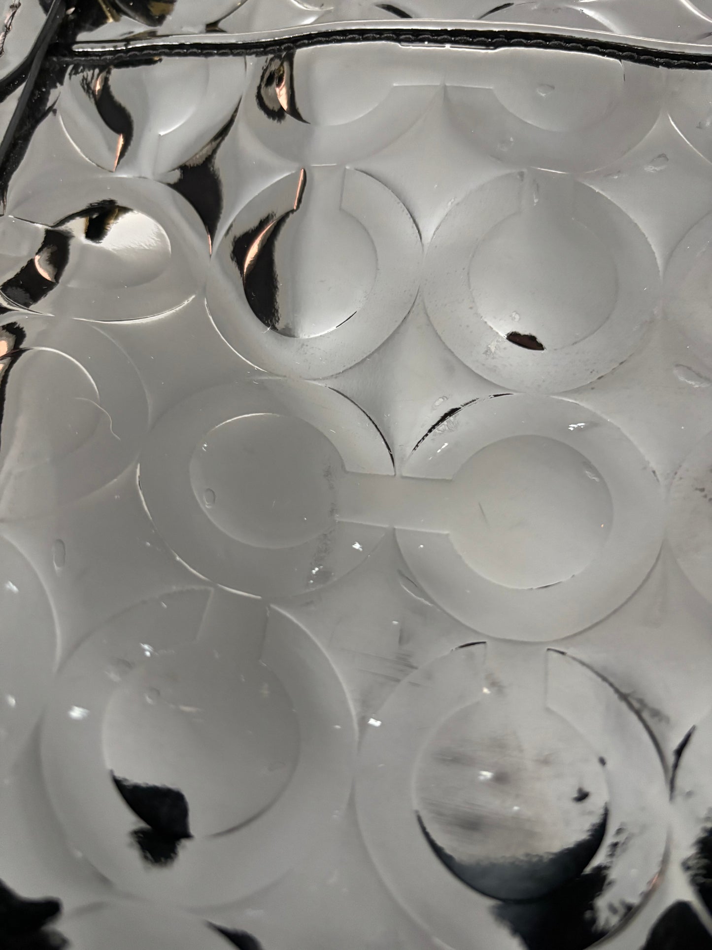 Coach Peyton Embossed Patent Carryall Shoulder Bag