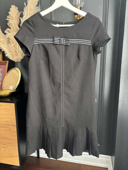 Black & White Tennis Hem Dress Size M
