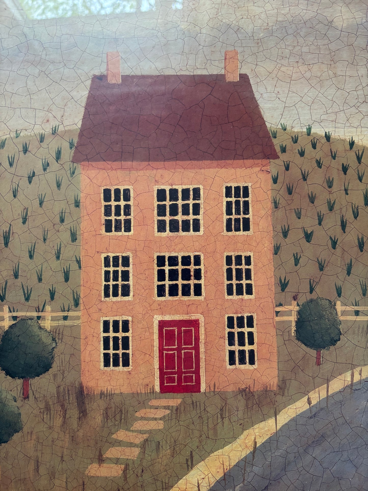 Farm House Framed Art
