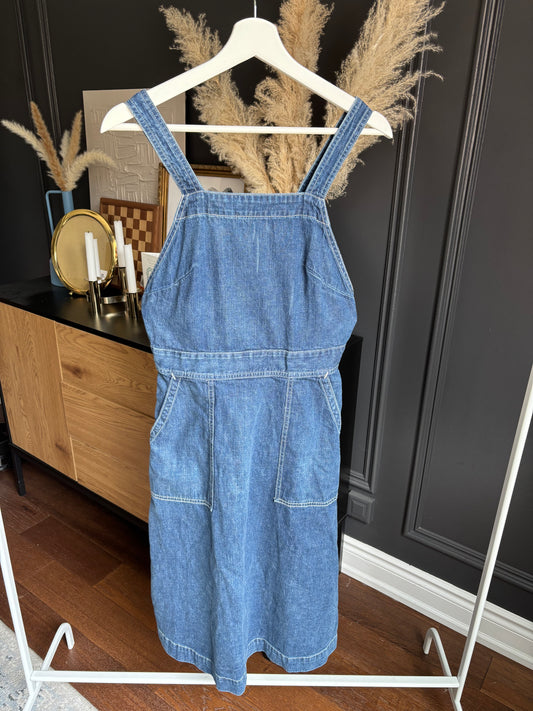 Ralph Lauren Denim Overall Dress Size 4
