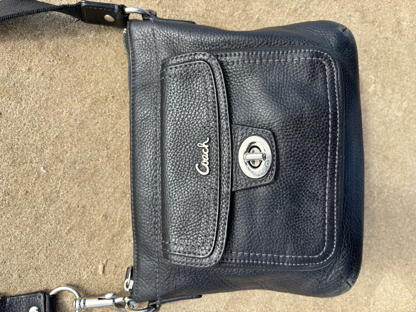 Black Coach Satchel