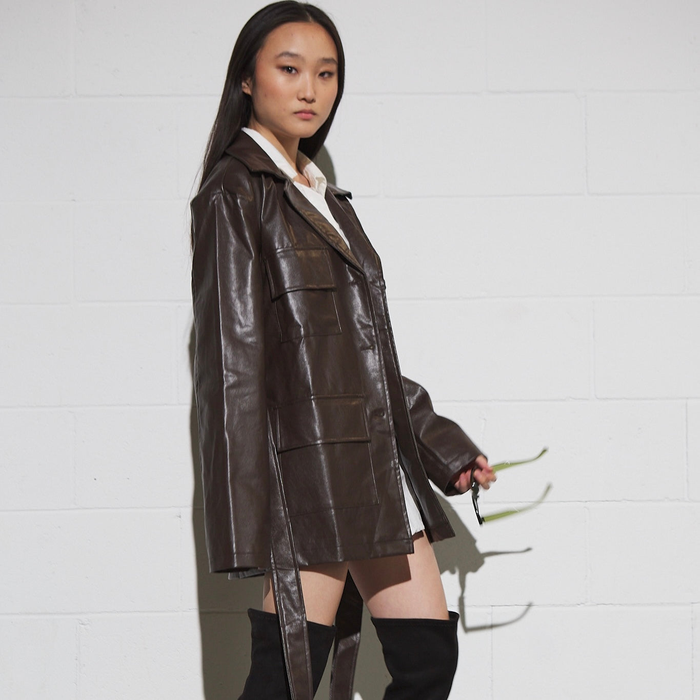 “Leather” Trench