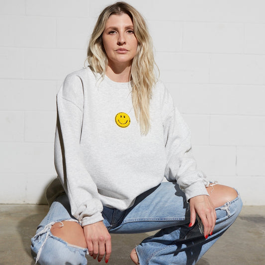 Happy Patch Sweatshirt