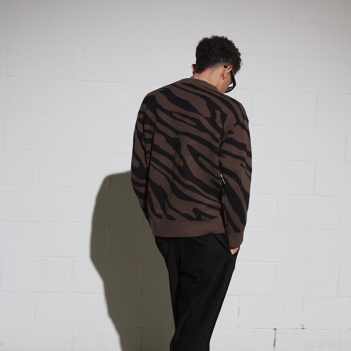 Tiger Print Sweater